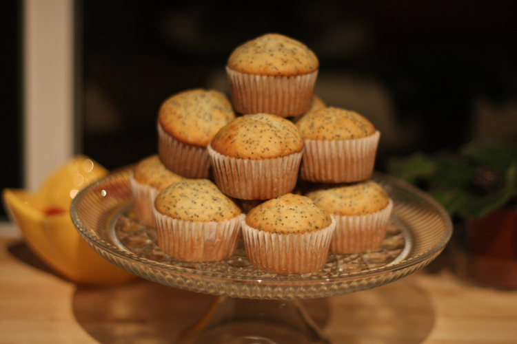 Delicious Lemon Poppy Seed muffins!