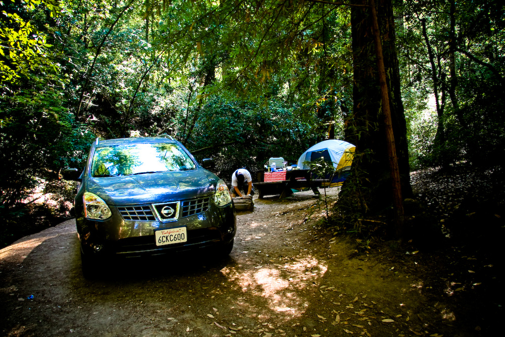 Camping in Big Basin Redwoods