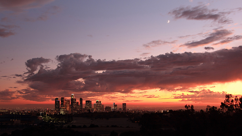 Los Angeles, California Sunset