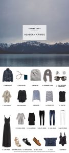 What to Pack for a 11 Day Alaskan Cruise, including formalwear and clothing to explore in. All fits in a carryon!