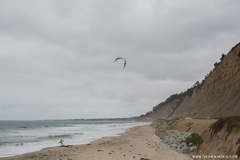 Kite Surfing California Beach