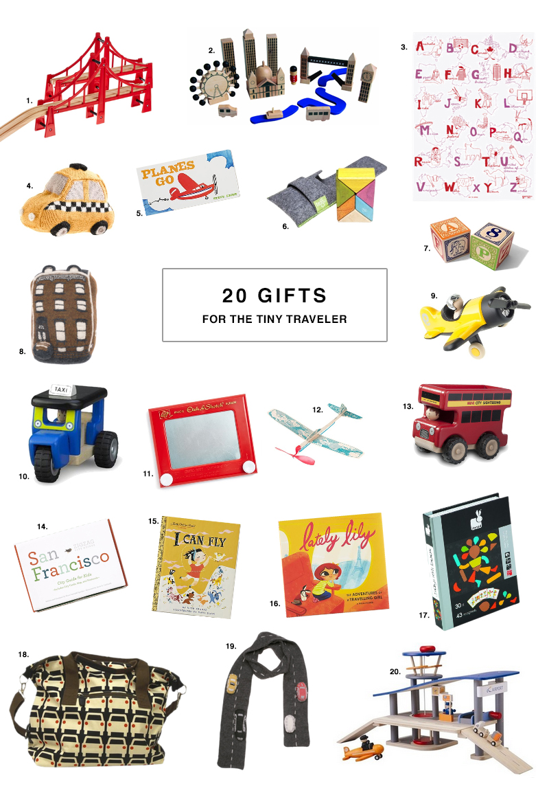 20 Gifts For The Tiny Traveler