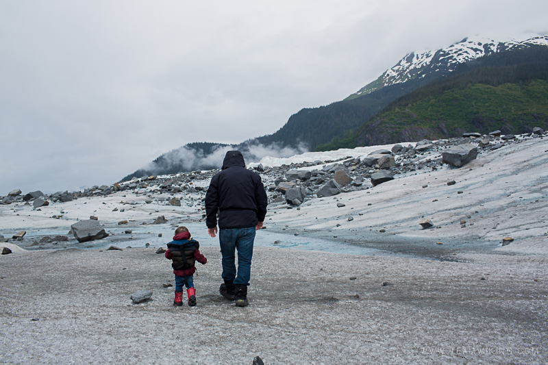 Hiking the Mendenhall Glacier in Alaska