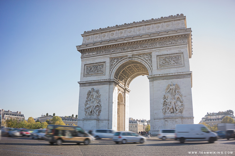 Arc de Triomphe in Paris, France #Travel
