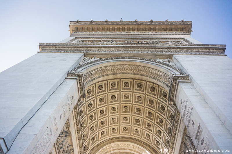 Arc de Triomphe in Paris, France #Travel