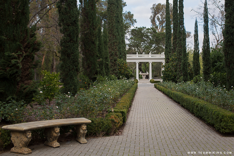 Italianate Garden at Villa Montalvo in Saratoga, California