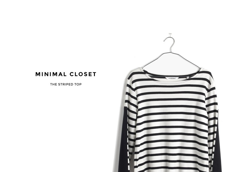 Minimal Closet / The Striped Top