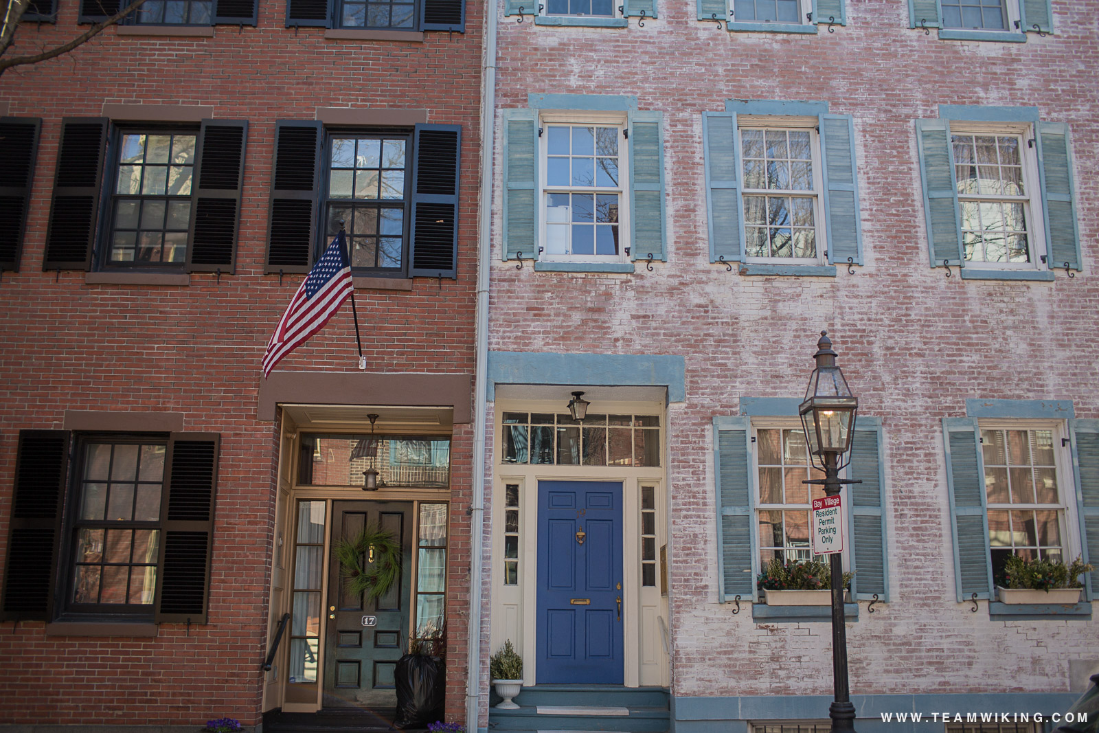 Houses in Back Bay, Boston