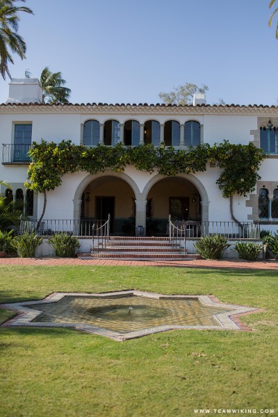 Casa Del Herrero in Montecito, near Santa Barbara, California