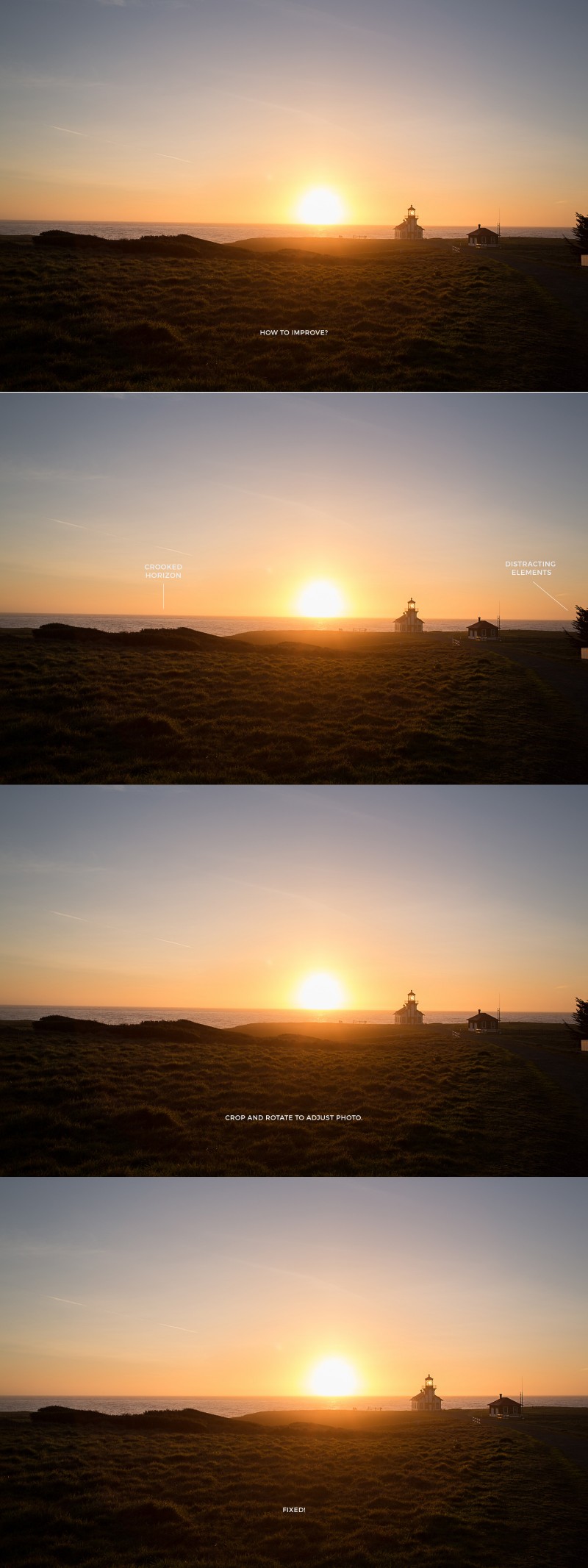 How to Photograph a Sunset