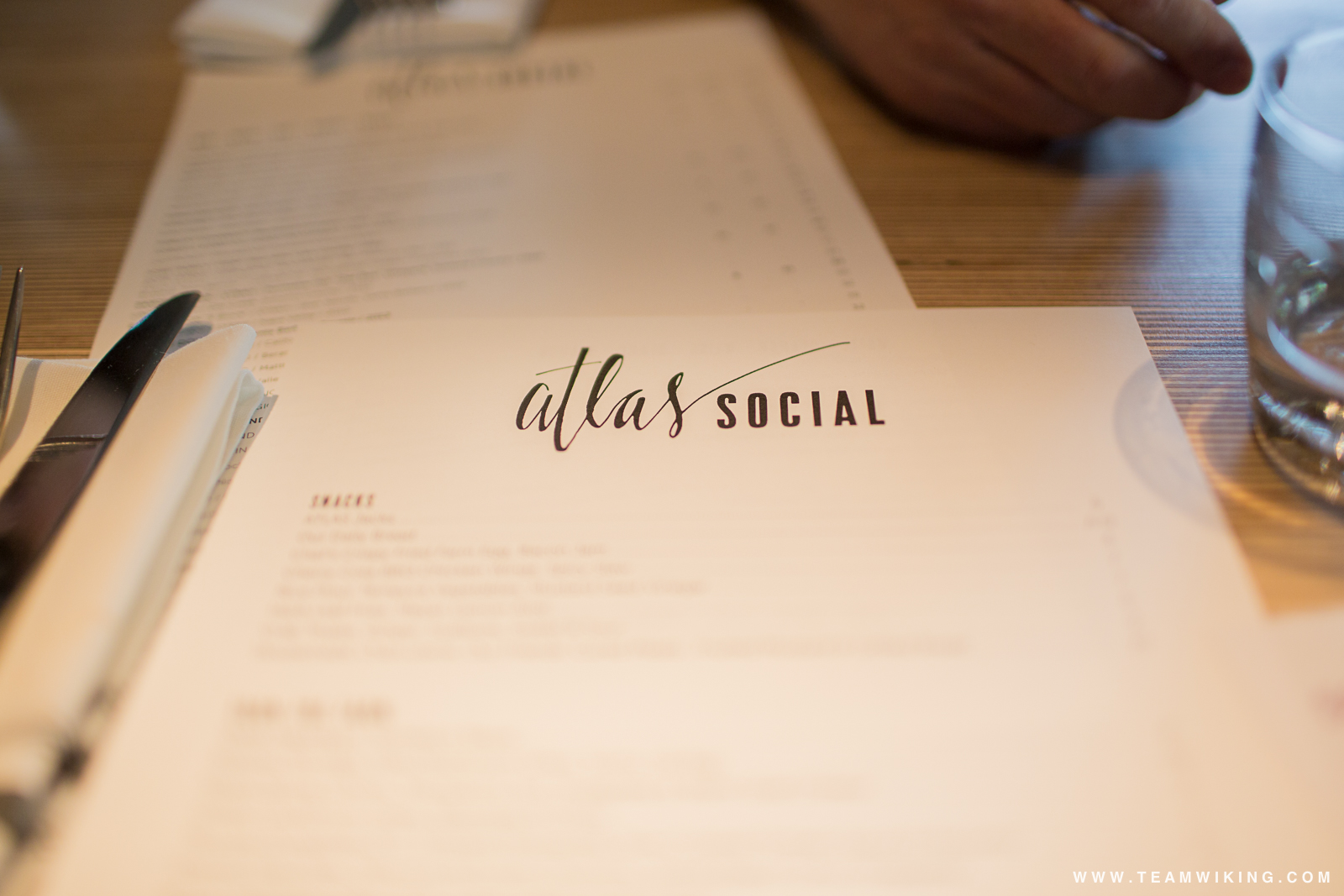 atlas social in downtown Napa, California