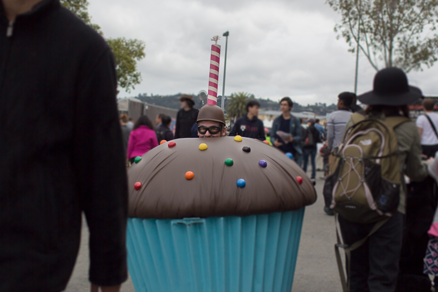 Driving Cupcakes at Maker Faire