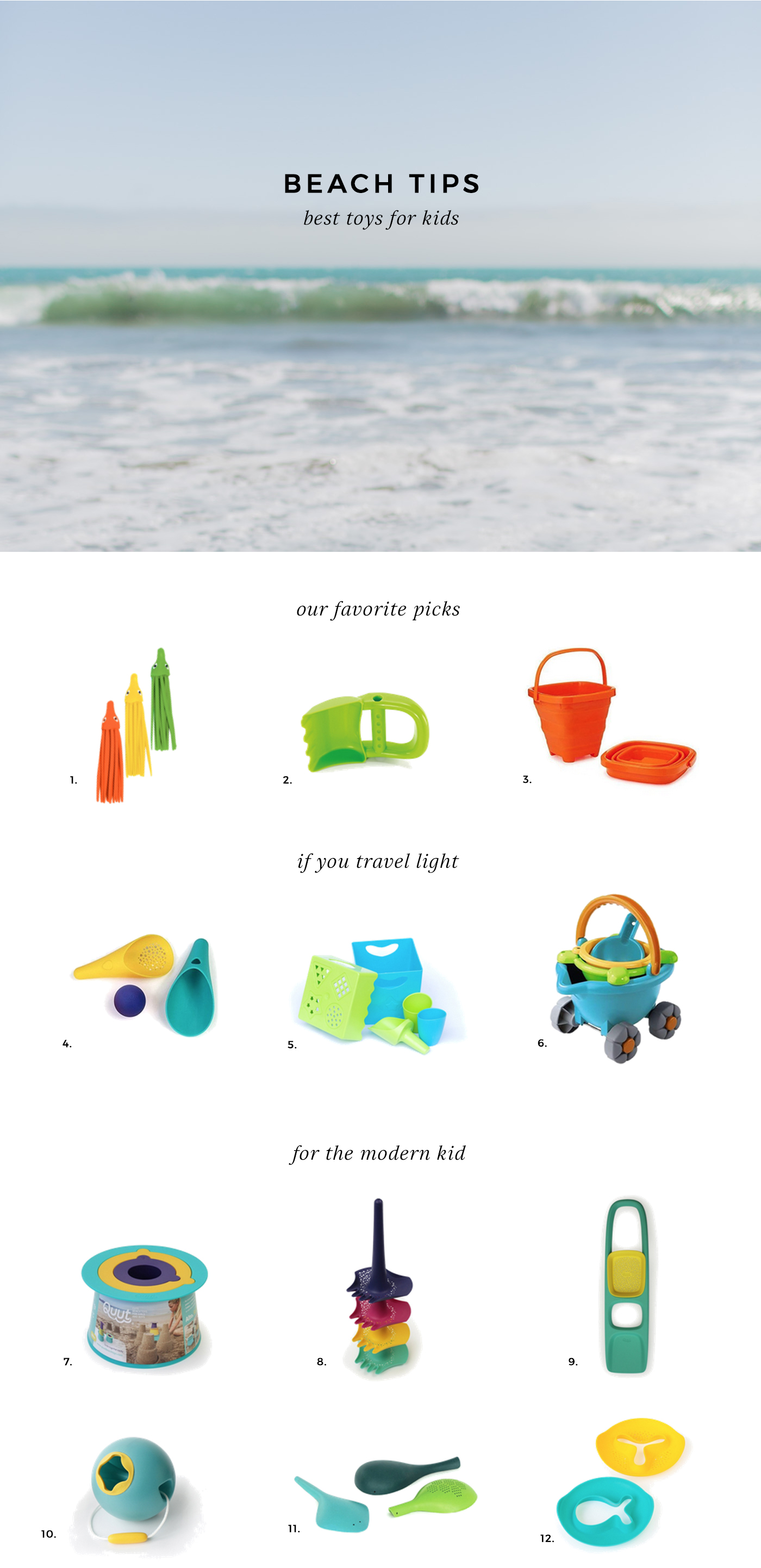 Best Beach Toys for Baby, Toddler, or Kids