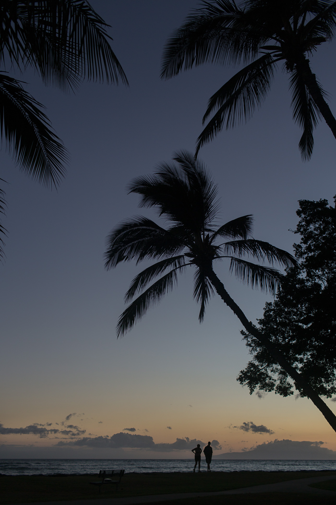 Sunset in Kihei, Hawaii