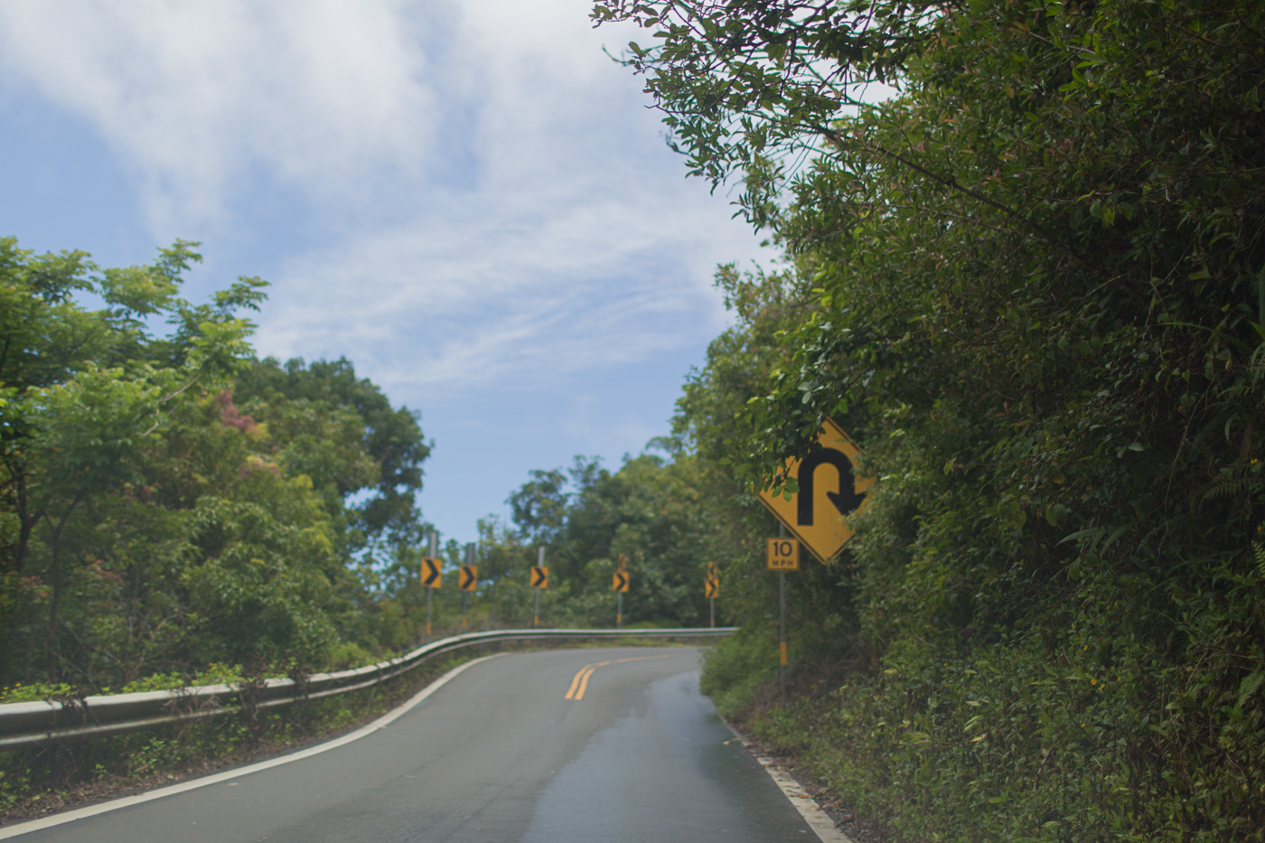 Road to Hana on Island of Maui