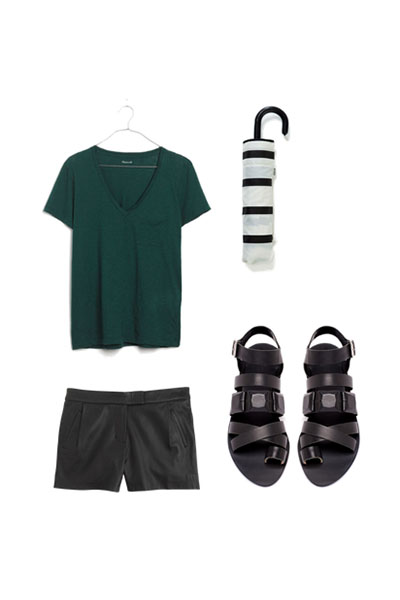 An outfit for Florida, pack for 10 days in a carry-on to Miami, Florida