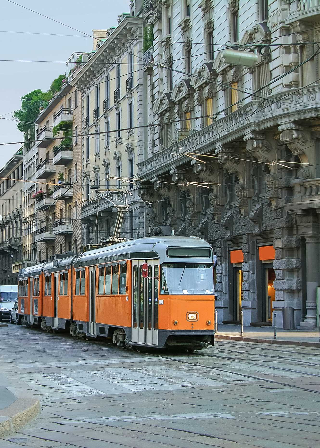 Cablecar in Milan