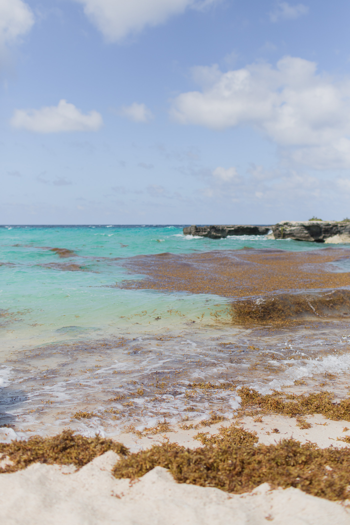 White sand beaches in Grand Cayman