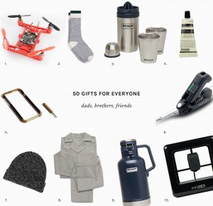 Perfect gifts for the dads, brothers, husbands, boyfriends, or just friends in your life. Part of a well-curated gift guide for everyone in your life.