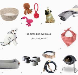 Perfect gifts for the furry friends in your life. Part of a well-curated gift guide for everyone in your life.