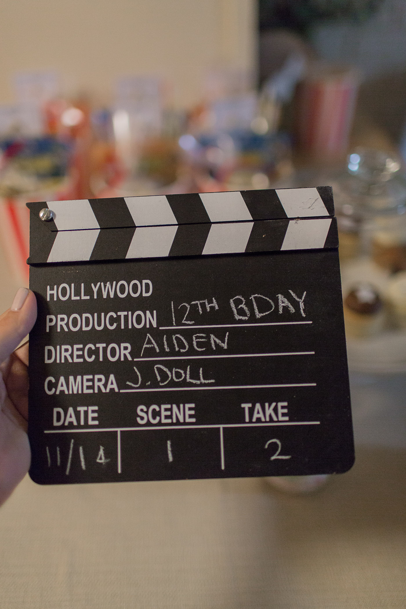 Aiden's 12th Birthday Movie Party
