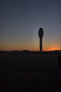Atlanta Airport at sunrise. #ATL