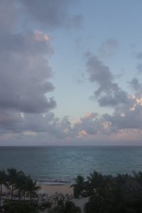 Sunrise on Seven Mile Beach in Grand Cayman
