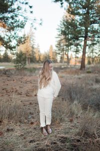 a winter whites outfit featuring lou & grey and loeffler randall