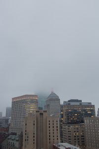 Fog in Boston