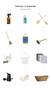 Pretty Spring cleaning essentials, to inspire you to clean more often!