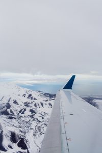 Flying to Salt Lake City, Utah