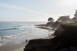 Mitchell's Cove Beach in Santa Cruz, California