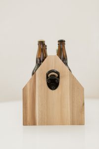 DIY Father's Day gift, an easy Father's Day DIY drink crate with bottle opener.