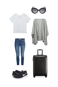 Outfit for Summer in Iceland | Travel Light - Pack for Iceland in the Summer. 20 items, 10 outfits, 1 carry-on.