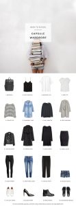 Back to School Capsule Wardrobe - 20 items for perfect back-to-school outfits.