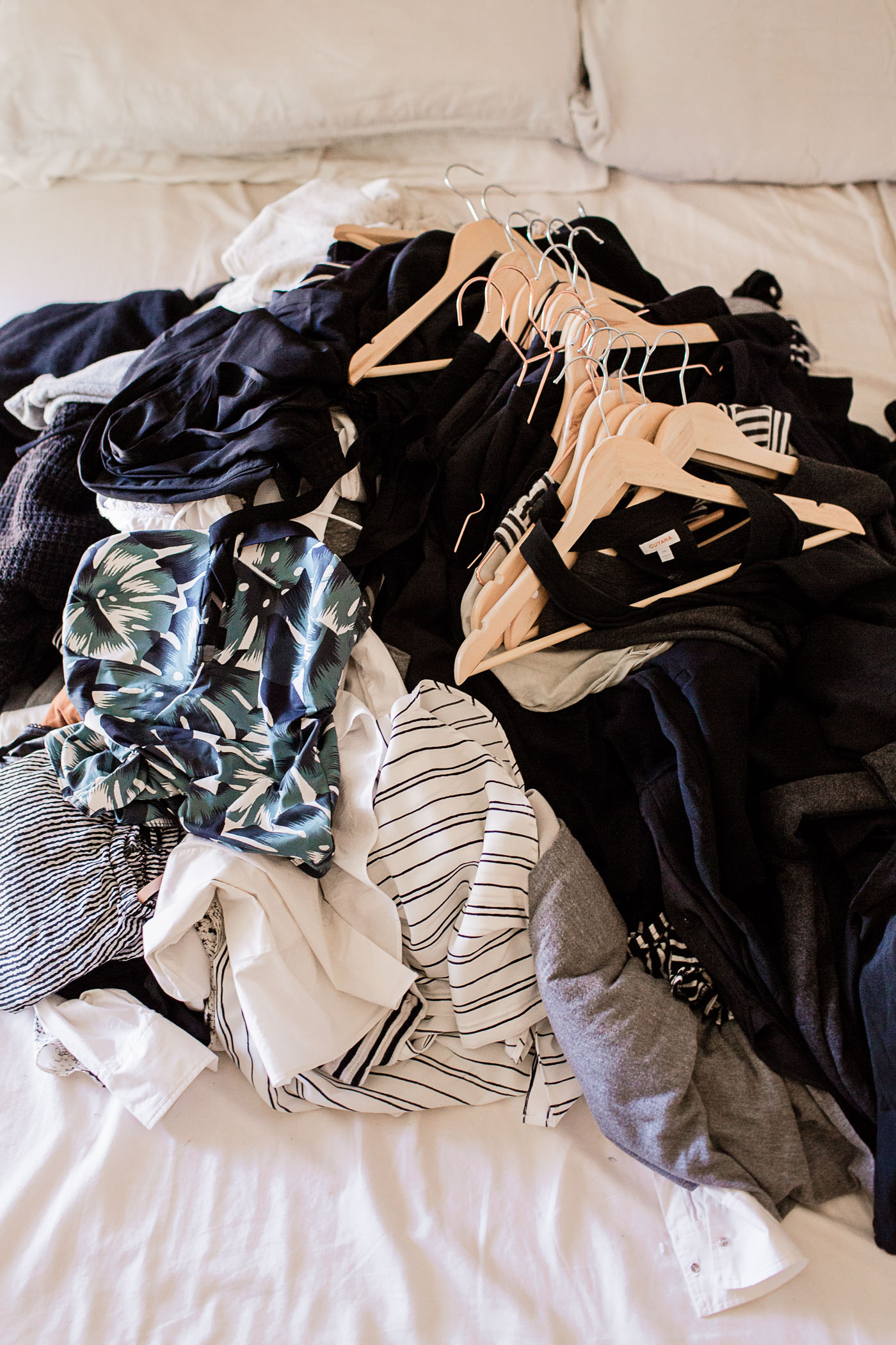 How to clean out your closet, plus the before photos!