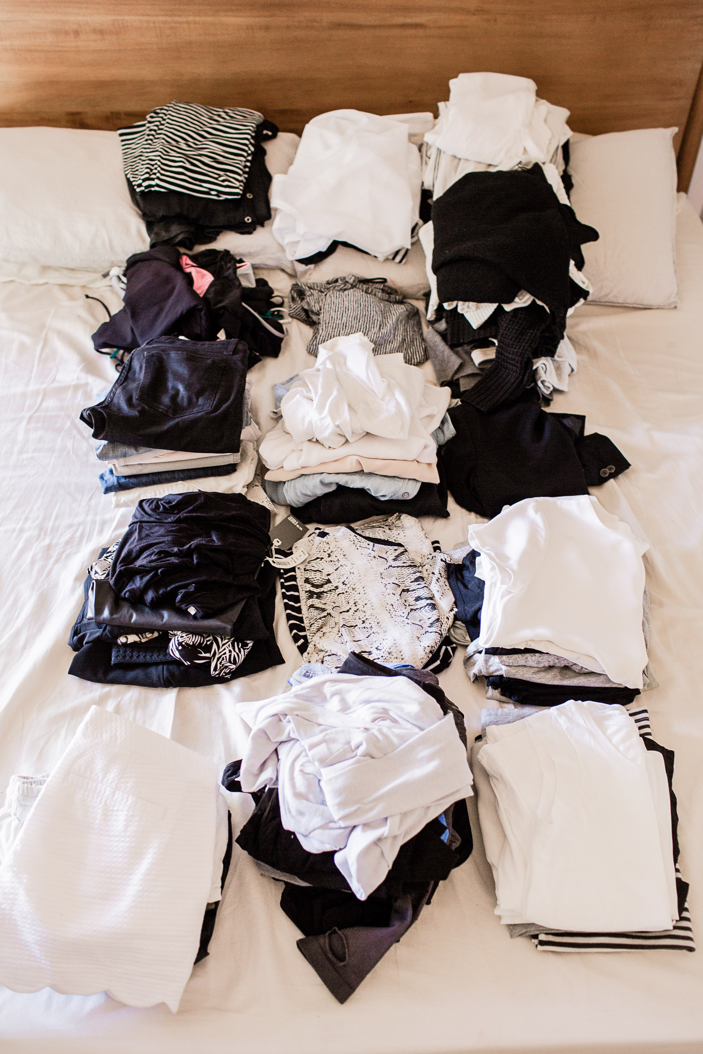 How to clean out your closet, plus the before photos!