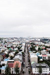Reykjavik from above.