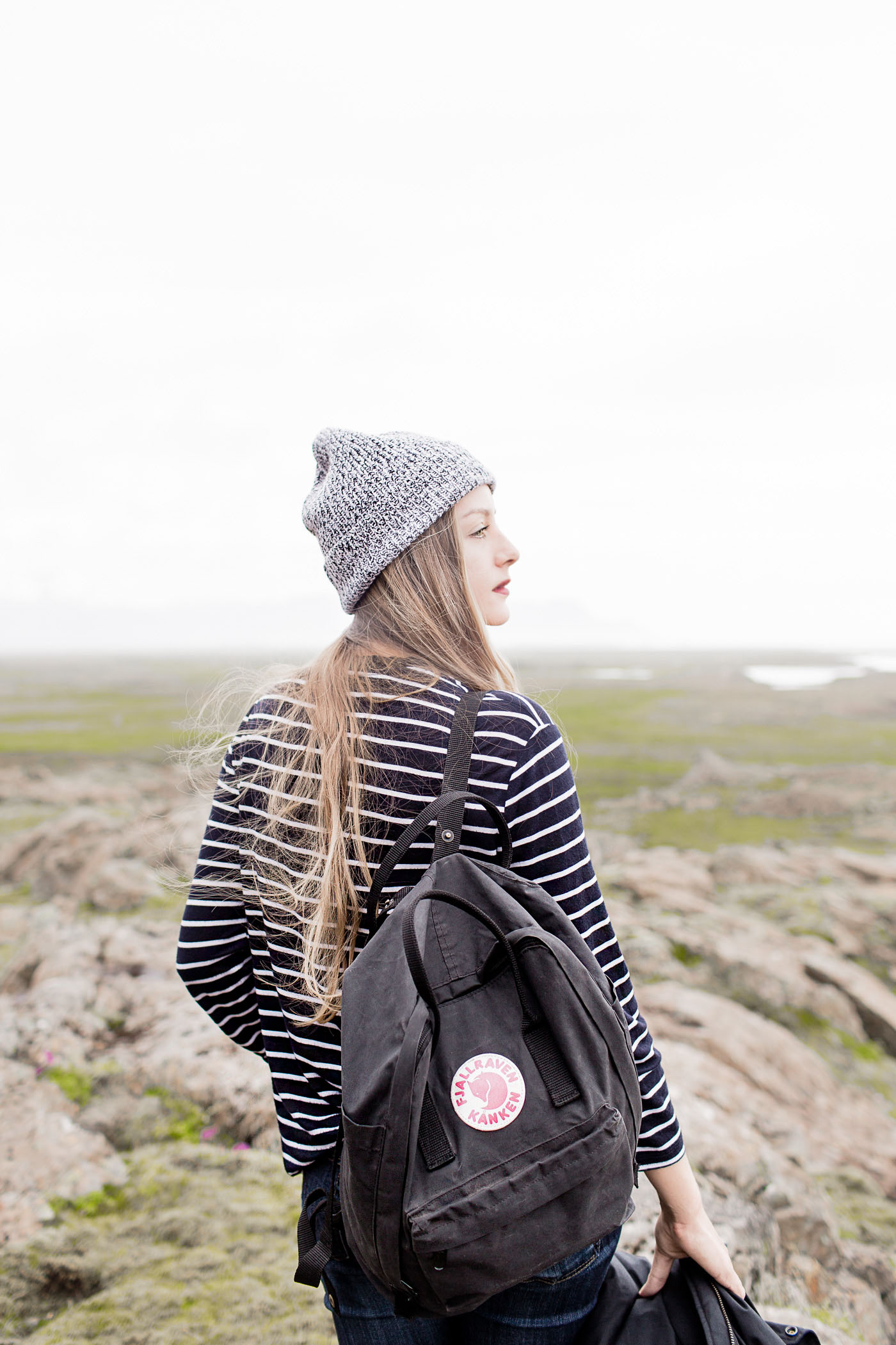 Summer outfit in Iceland, featuring Everlane, Heidi Merrick, Spiewak, and Ugg Australia.