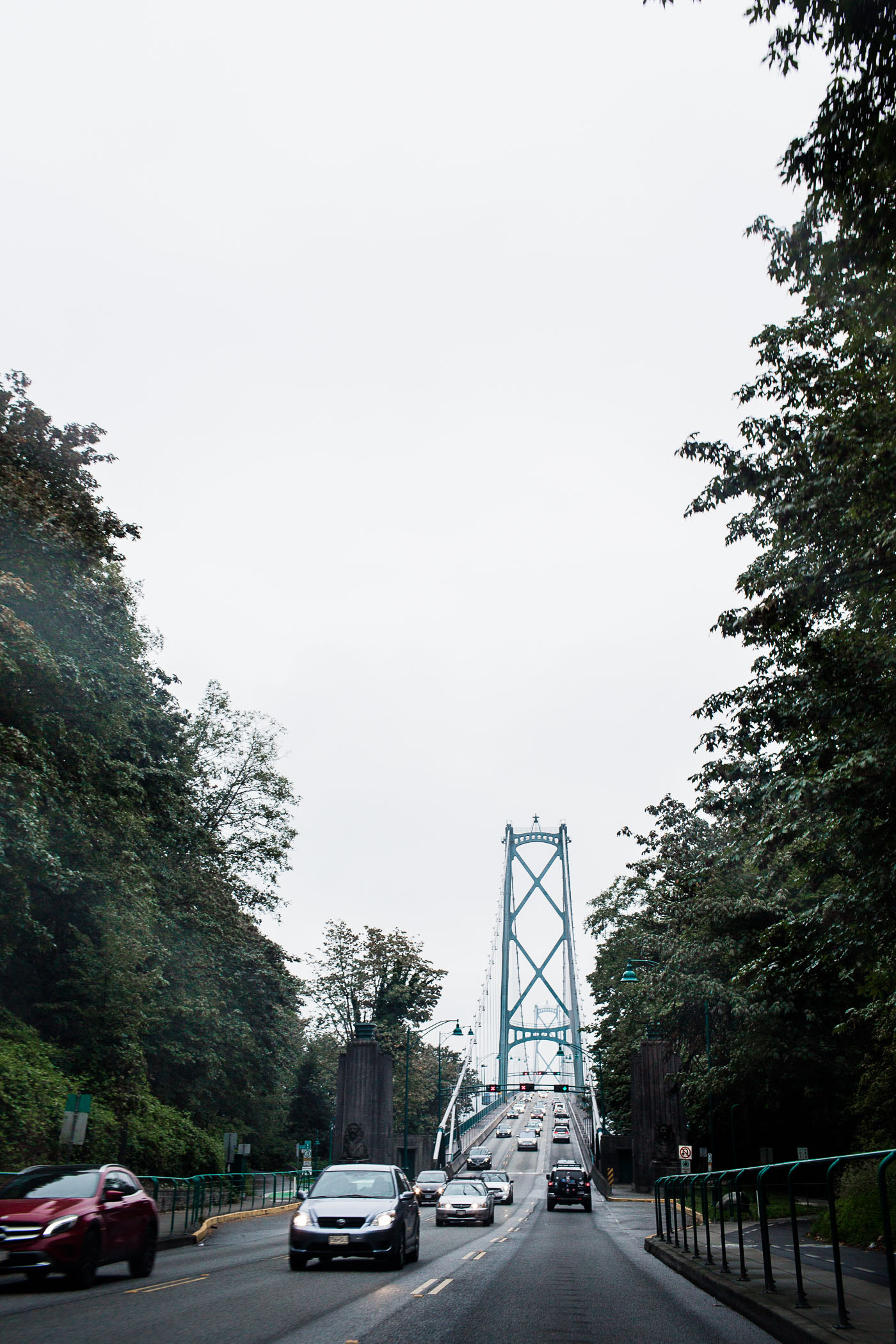 Lions Gate Bridge in Vancouver, BC, Canada