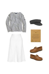 High fashion Halloween, Boat Captain costume. Easy costumes you can dress up as using your current wardrobe.