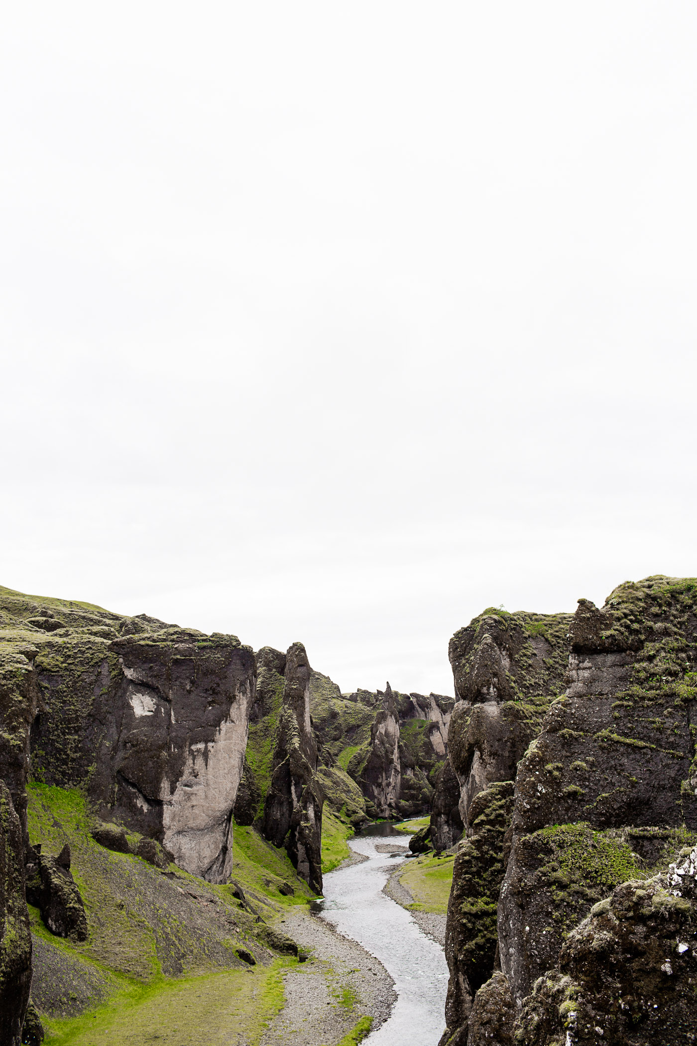 Fjaðrárgljúfur Canyons in Iceland