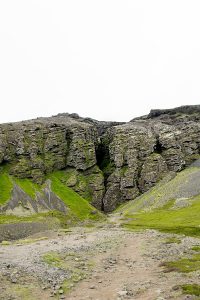 Rauðfeldsgjá Gorge in Iceland
