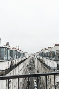 View from Hotel Emile in Le Marais, Paris