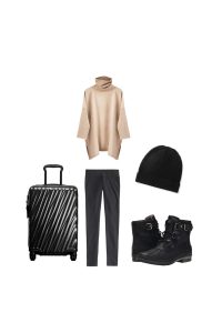 Outfit for Winter in Iceland | Travel Light - Pack for Iceland in the Winter. 20 items, 10 outfits, 1 carry-on.