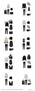 Travel Light - Pack for Winter in Iceland. 20 items, 10 outfits, 1 carry-on.