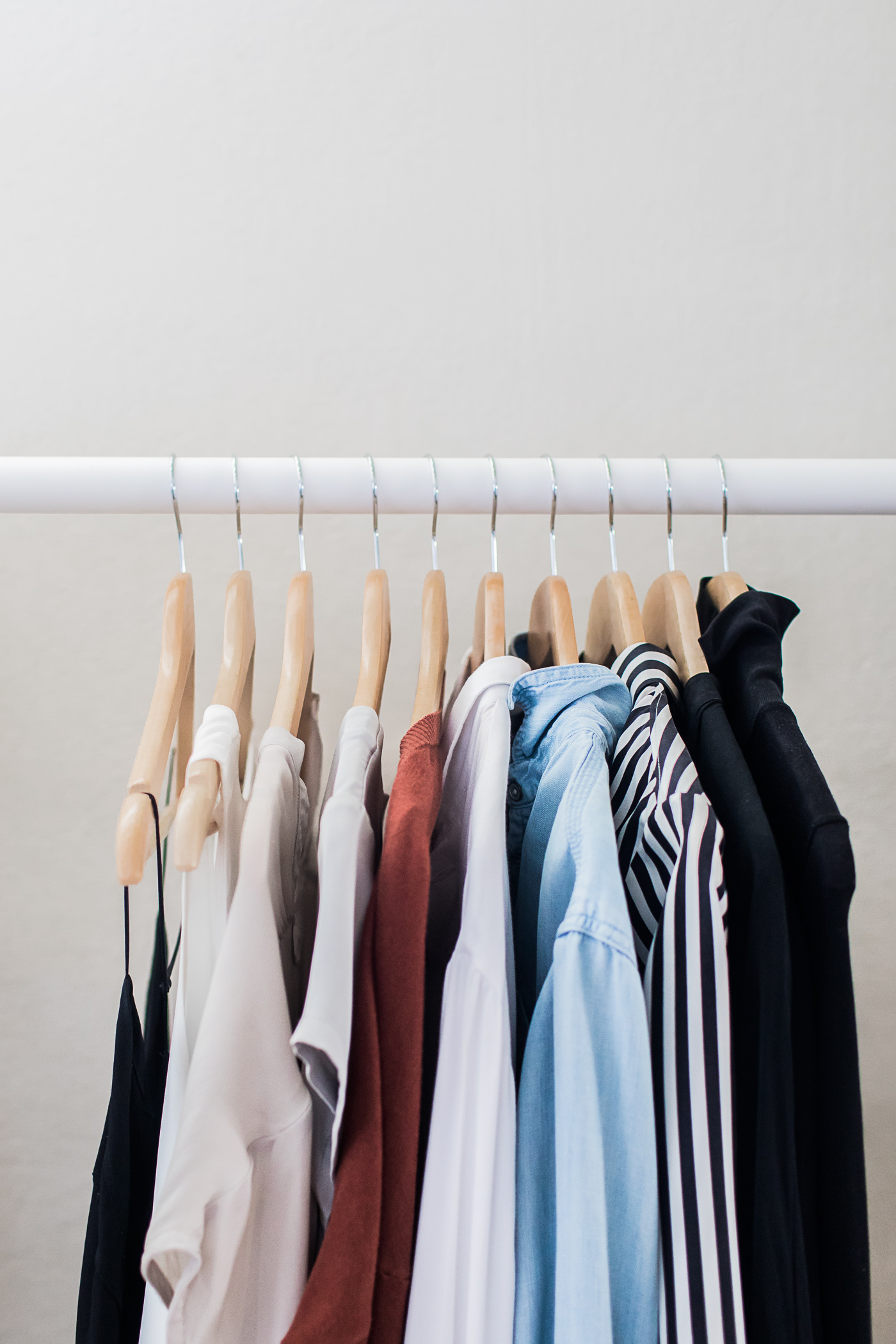 A Naturally Curated Closet, 5 easy ways to pare down your closet naturally.