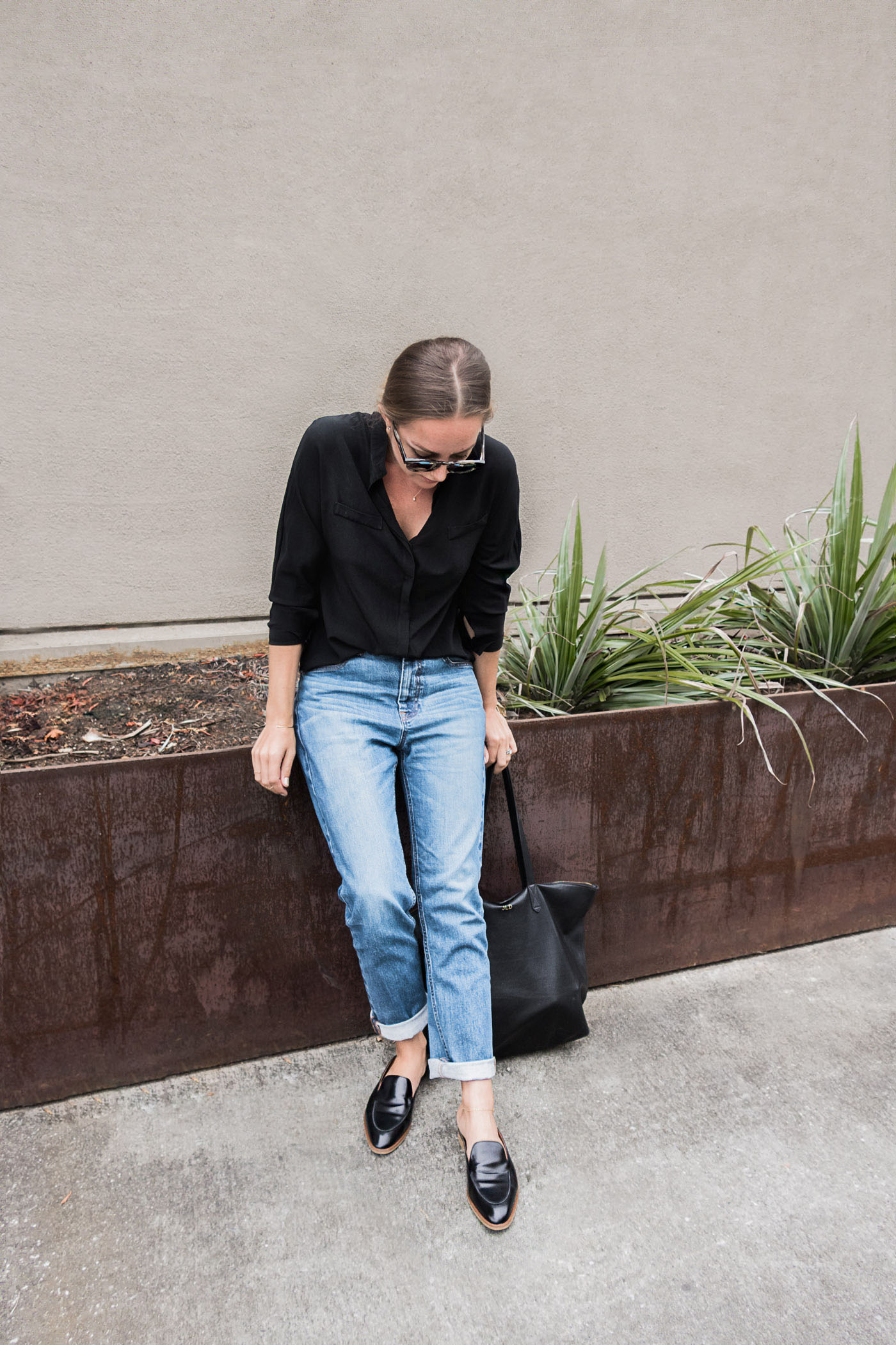 Everlane's feel good denim. Eco-friendly, affordable, great fit.