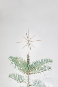 Simple Christmas Decor - Scandinavian inspired, neutral, and stress free.