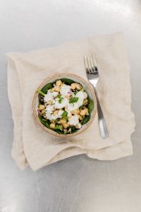 Warm Chickpea Salad Recipe by Paula McDade of Luke's Local.